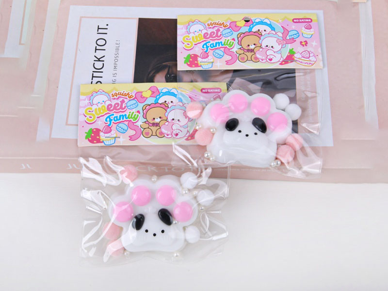 Jelly Kneading Game, Spray-Painted Cat Paws, Little Dog, Pearl + Hairball + Card Head