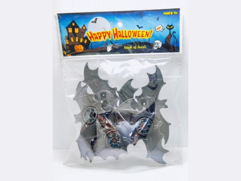 Halloween Bat Whistle, 6Pcs