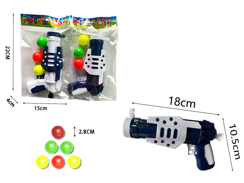 Ping Pong Ball Gun Set