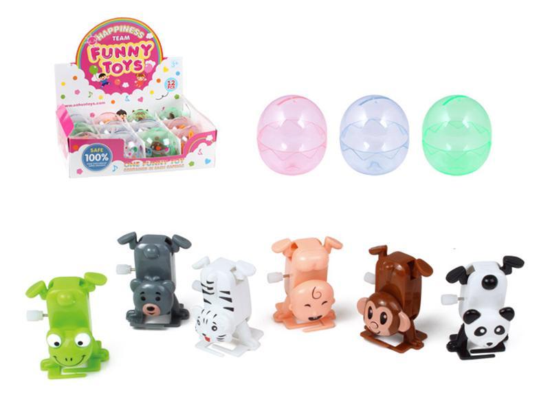 Wind UP Handstand Animals 12PCS