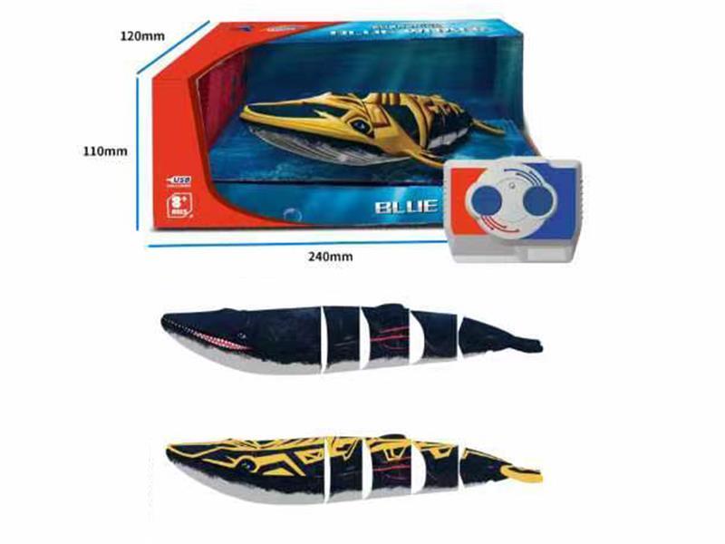 Remote Control Spray blue Whale