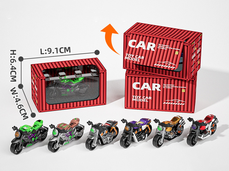 1:64 Alloy Motorcycle Blind Box