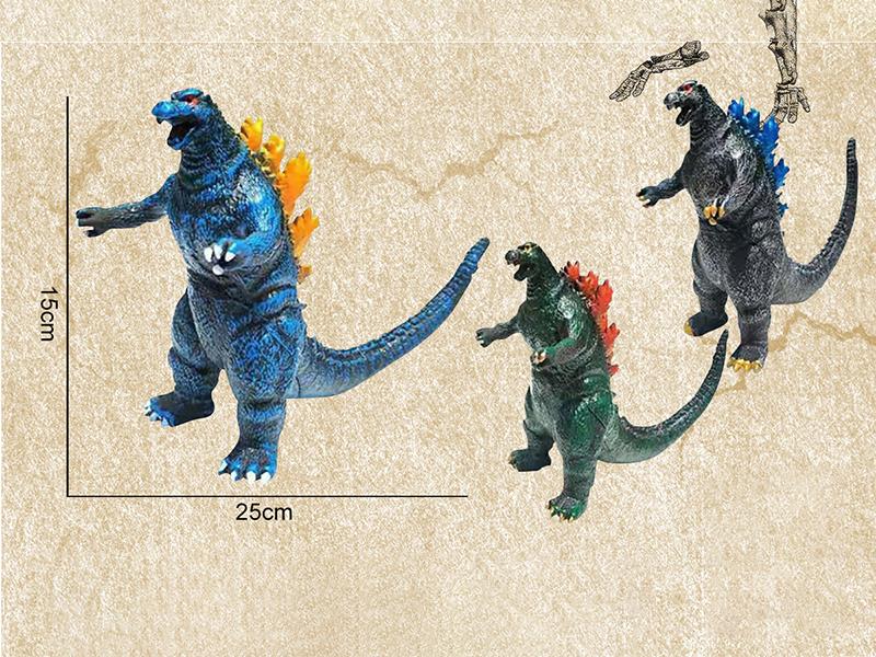 Godzilla Comes In Three Colors