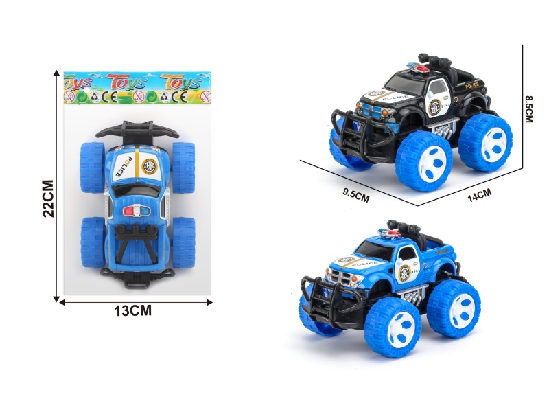 Inertial Pickup, Police Car, Off-Road Vehicle 1:43