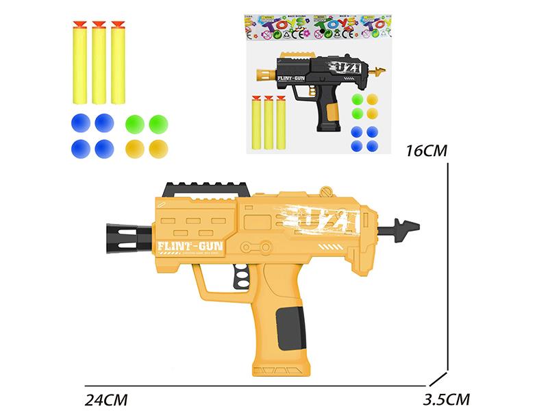 Uzi Soft Bullet & Ping-Pong Ball Gun