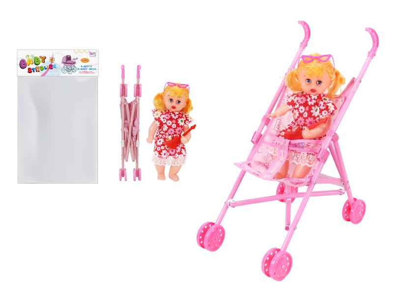 Baby Stroller Toy (Plastic)+ 14