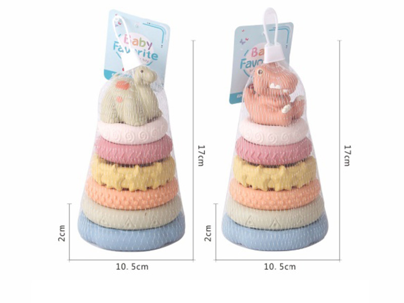 Stackable Dinosaur Circles