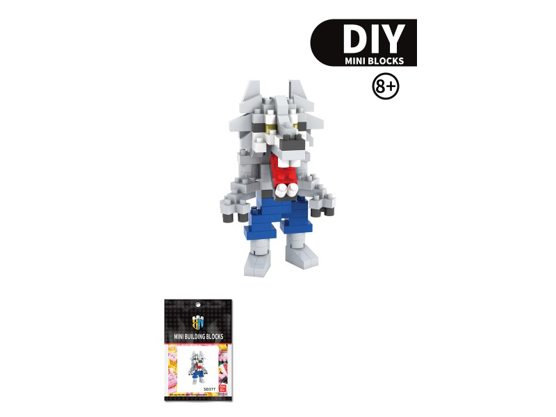 Halloween Series Werewolf Building Blocks 148PCS