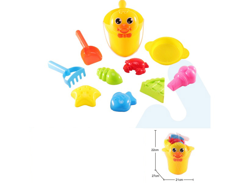 A Set Of 10 Large Duck Buckets