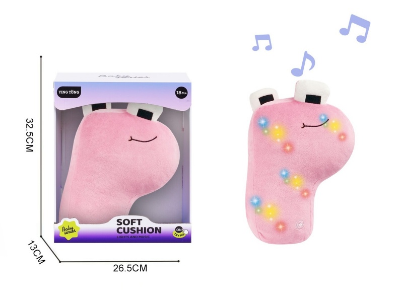 Alphabetic Plush Soothing Pillow - P