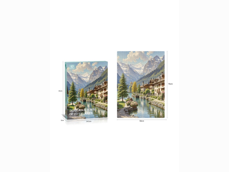 Oil Painting Puzzle (1000 Pieces)