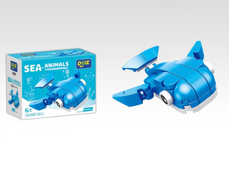 Whale Building Blocks 38Pcs