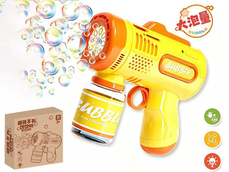 Cylindrical Multi-Hole Bubble Gun