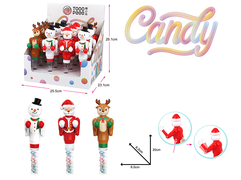 Christmas Boxer Candy Toys 16pcs