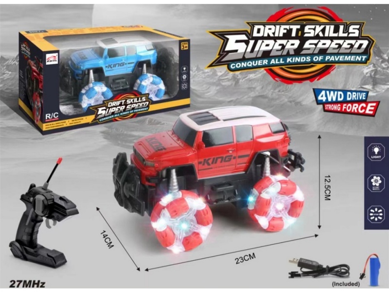 6-Channel  Side Drive Remote Control Car With Light