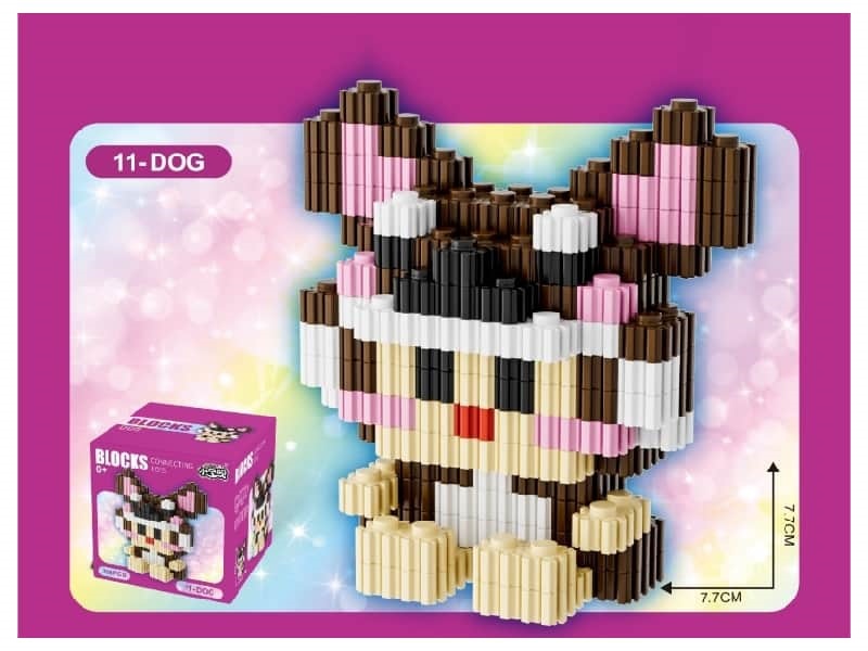 Zodiac - Dog Building Blocks 351Pcs