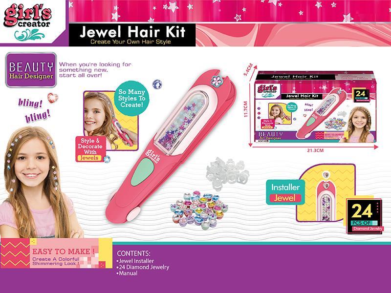 DIY Jewel Hair Kit