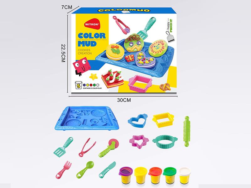 Color Clay Cookies Creation Toy