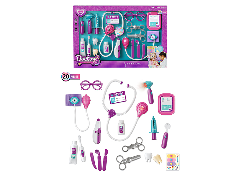 Doctor Set With Light And Sound (20PCS)
