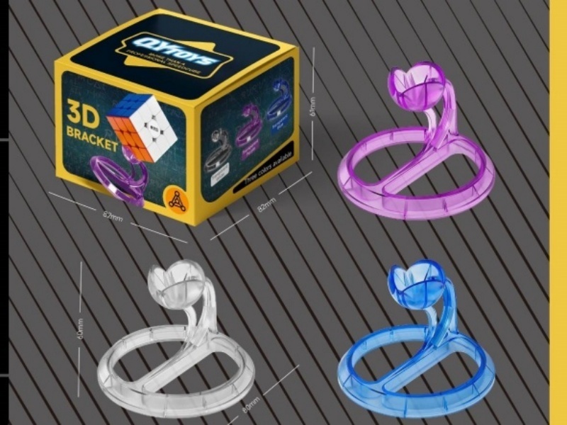 3D Rubik's Cube stand