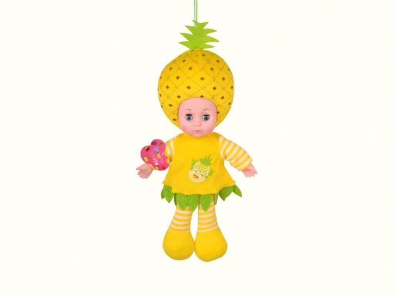 14-Inch Pineapple Fruit Doll With Music