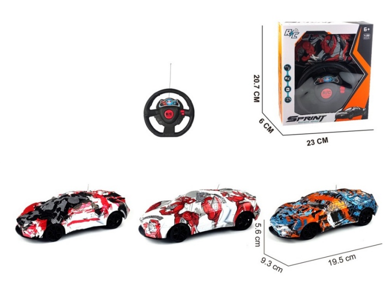 2-Channel  Remote Control Graffiti Lykon