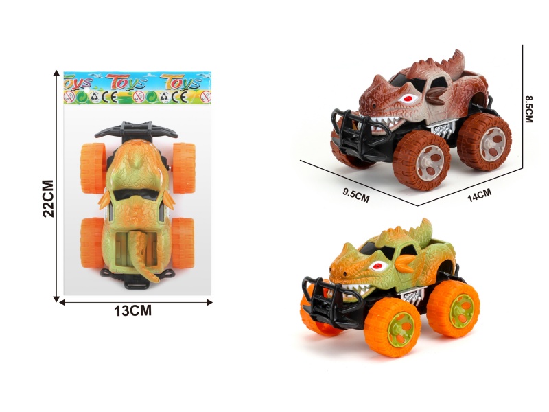 1:43 Mini Off-Road Monster Graffiti Car