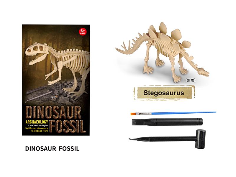 Archaeological Dinosaur Fossil Series - Stegosaurus