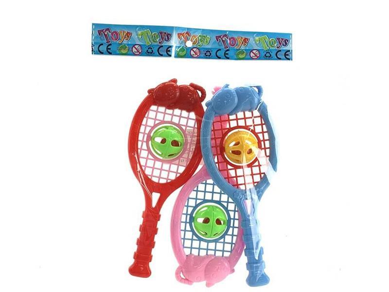 Cartoon Racket Rattles 3pcs