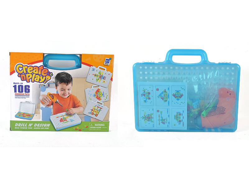 DIY Electric Drill Building Blocks