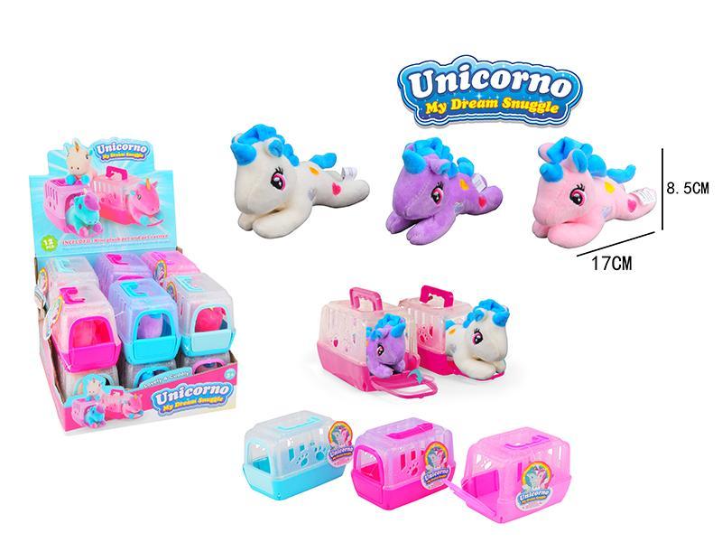 Unicorn Transparent Pet Cage