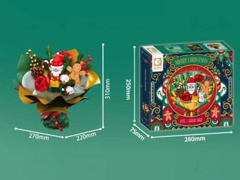 Small Particle Building Blocks - Christmas Bouquet 882pcs