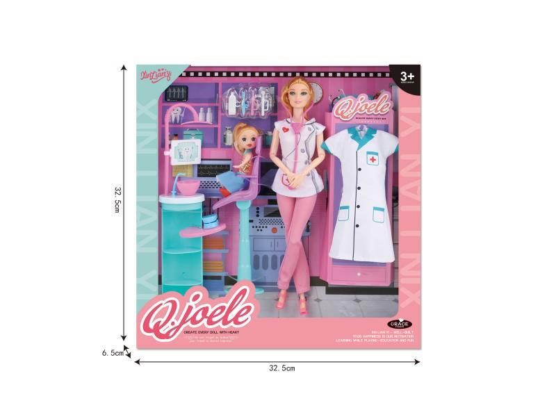 Joel 11.5-Inch Joint Doll Dental Set