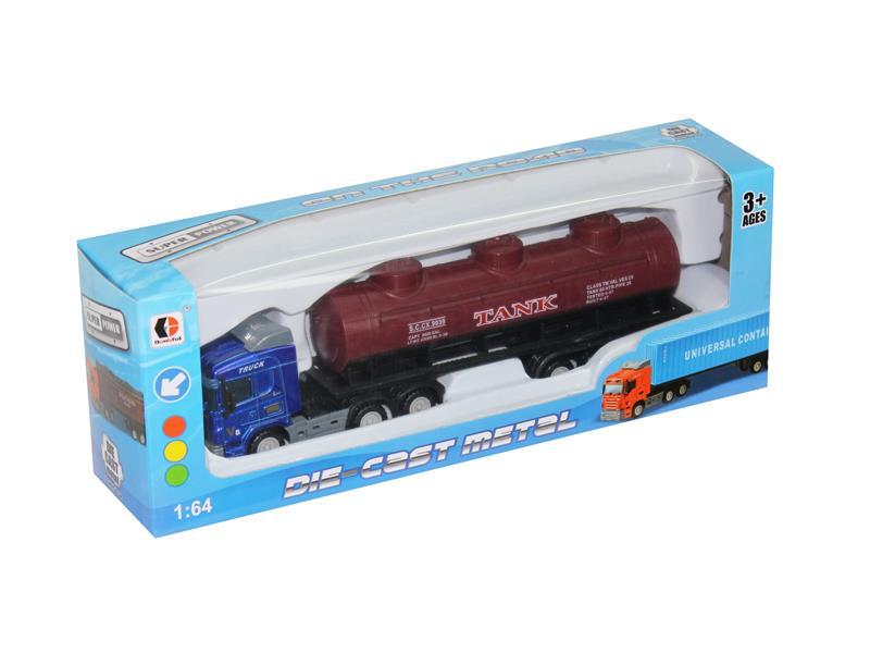 1:64 Slide Alloy Container Car