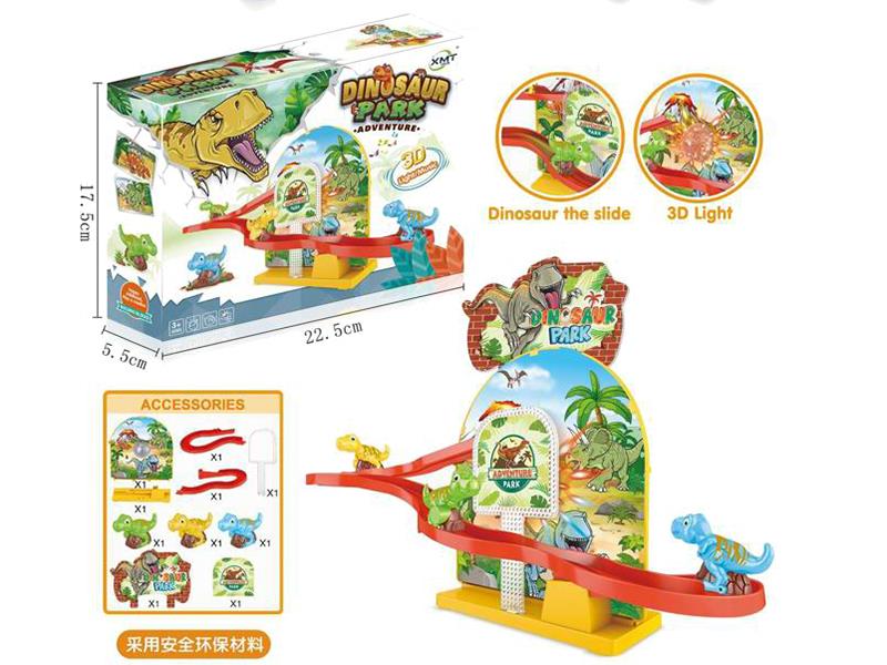 B/O Dinosaur Track Slide Toy