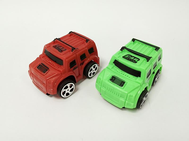 Solid Color Q Edition Pull Back Car
