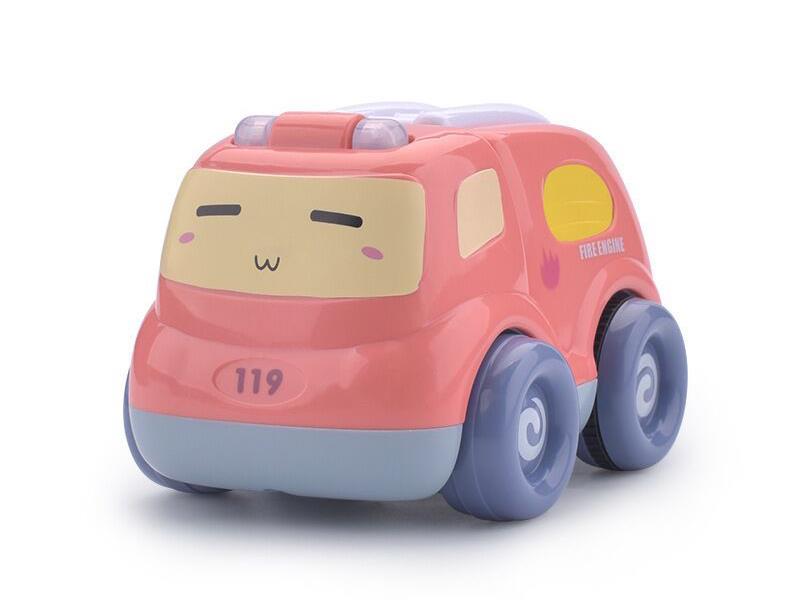 Pull Back Fire Engine With Sound And Light