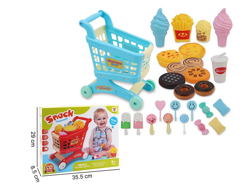 Shopping Cart Dessert Set