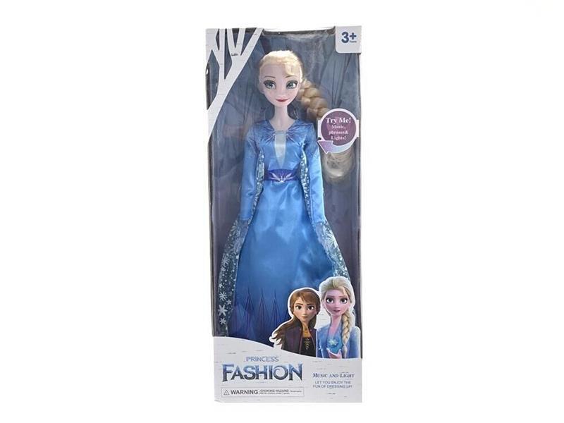 18" Frozen Princess With Music And Lights