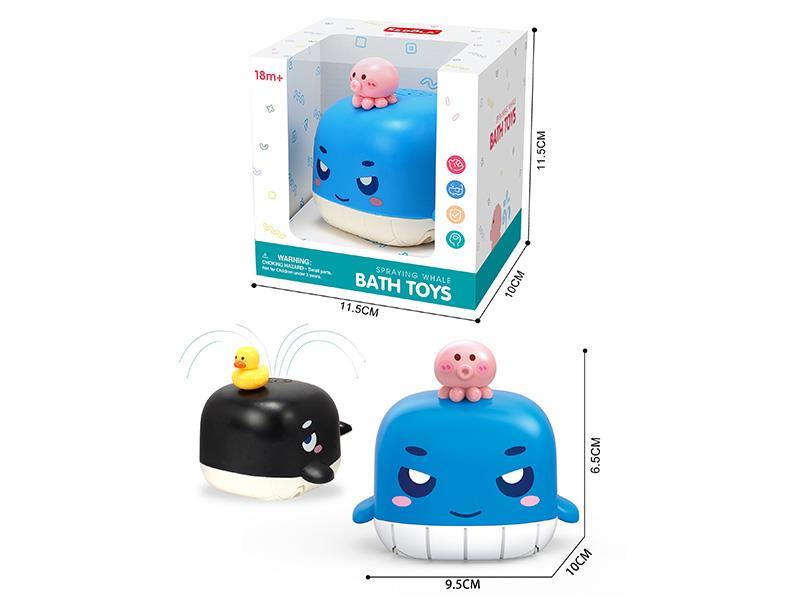 Water Spraying Whale Toy