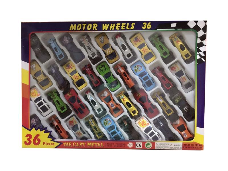 Sports Car+Equation Car 36PCS