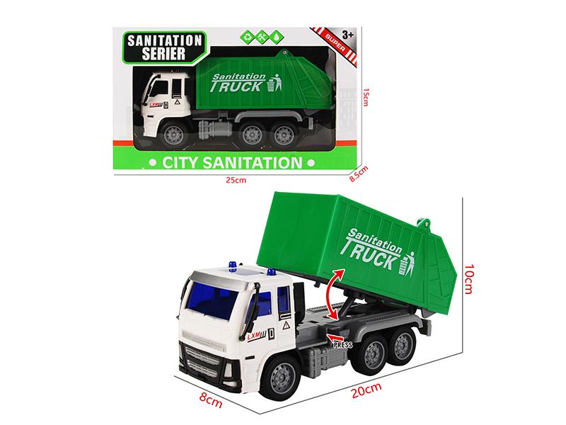 Friction Sanitation Transport Vehicle