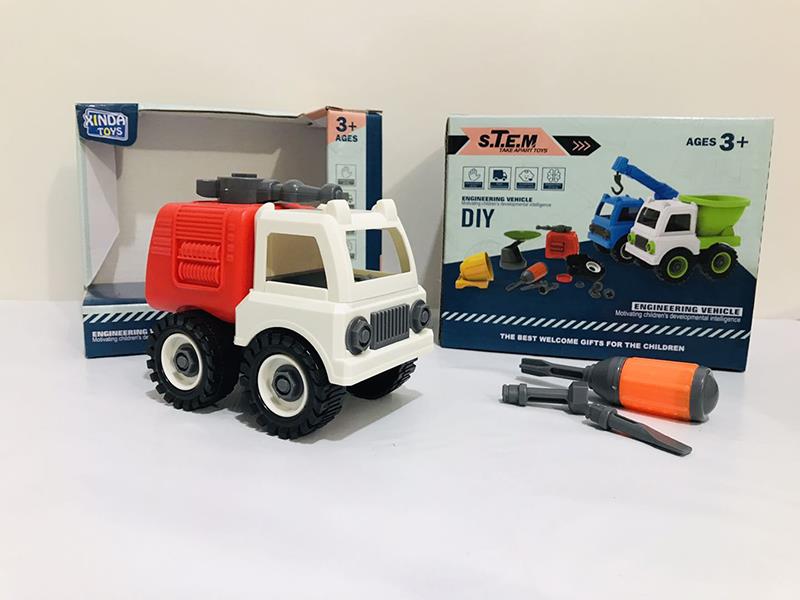 DIY Assembly Fire Engine Series