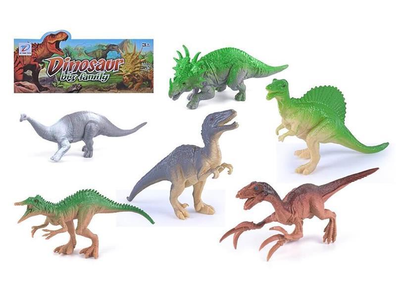 Solid Dinosaur Set
