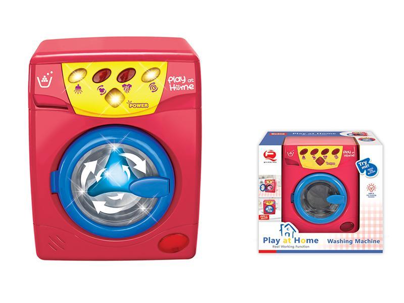Washing Machine With Light And Simulated Sound