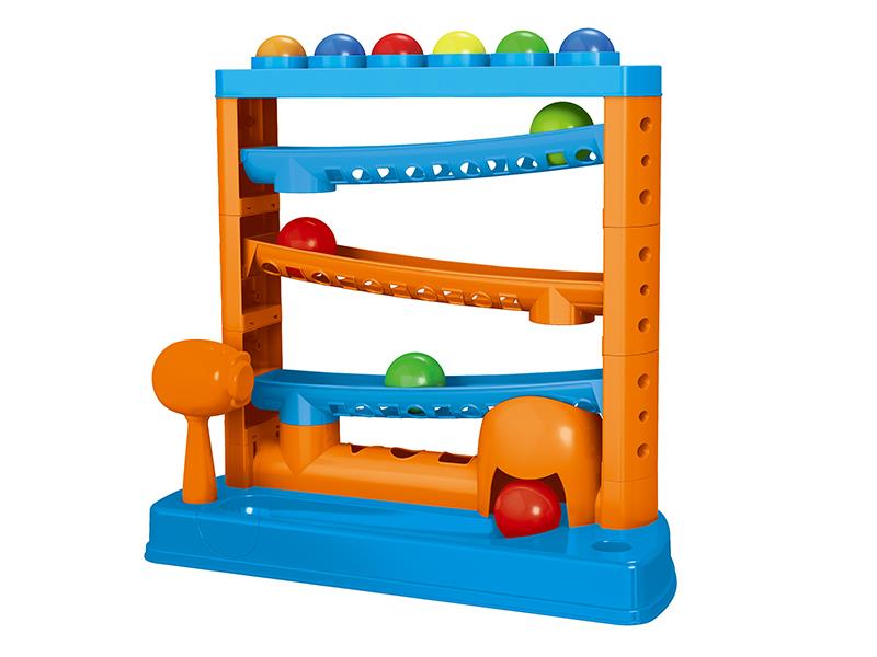 Knocking Toy Track Roll Ball