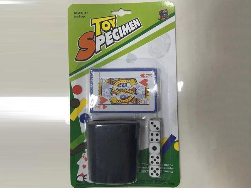 Poker + Square Dice Dlock + Dice