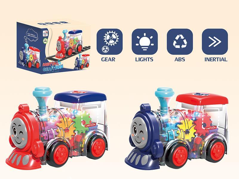 Friction Gear Train With Light