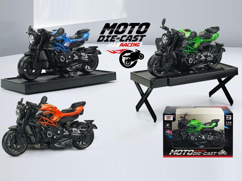 1:14 Alloy Motorcycle Augusta 1000CC Rebound DYI Display Stand (1 piece)