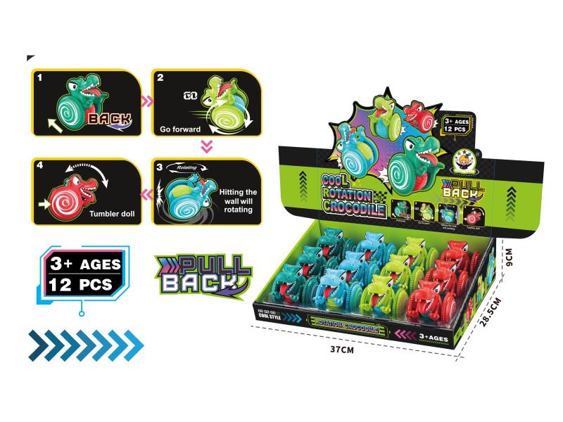 Recoil Inertia - Stunt Rotating Crocodile